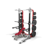 Demi-rack robuste pour équipement de gymnastique Hammer Strength